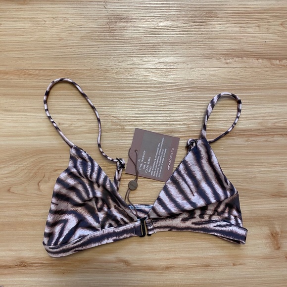 acacia swimwear Other - Acacia alawai Zebra Top